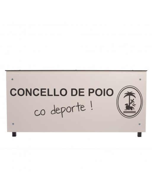 MESA ANOTADORES BASIC FENÓLICO 8MM BLANCO