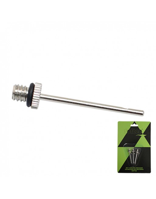 SET 3 AGUJAS HINCHADO ESTRECHAS ANTI-RETORNO SOFTEE