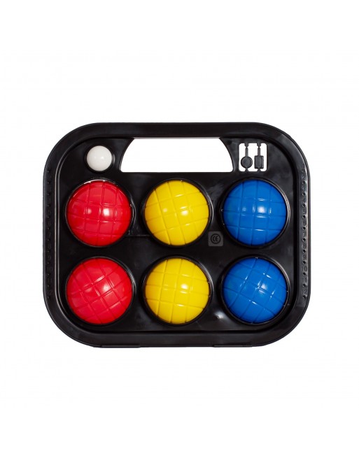 JUEGO 6 BOLAS PETANCA PVC