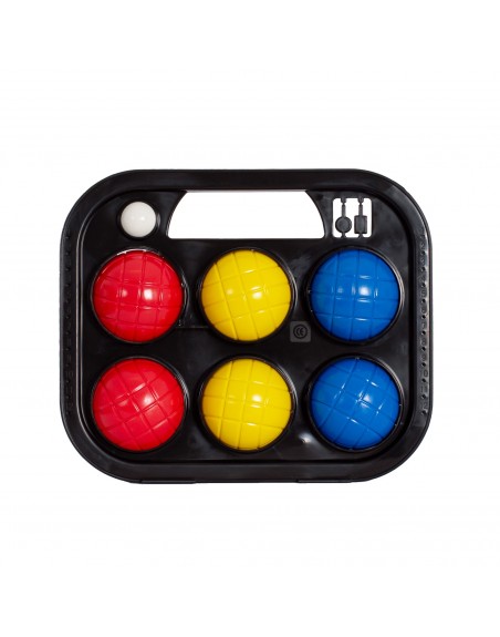 JUEGO 6 BOLAS PETANCA PVC