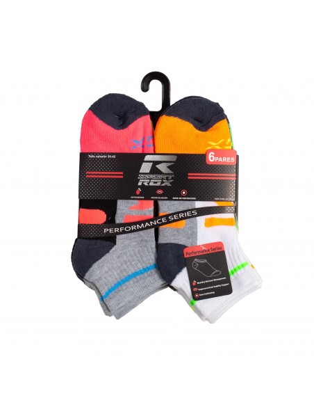 PACK 6 PARES CALCETINES ROX R-SIROCO