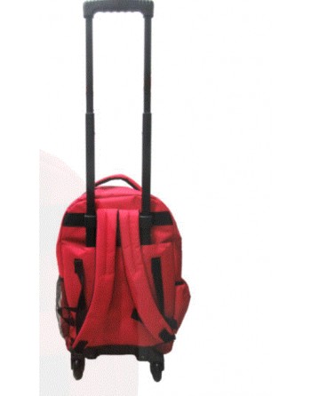 MOCHILA TROLLEY ROJA