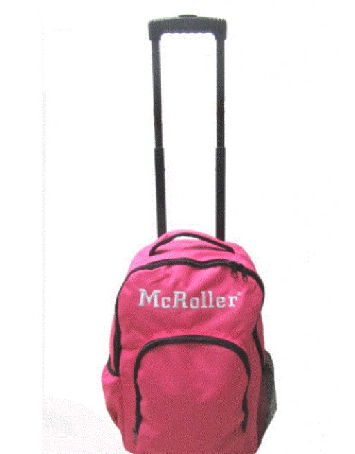 MOCHILA TROLLEY ROSA