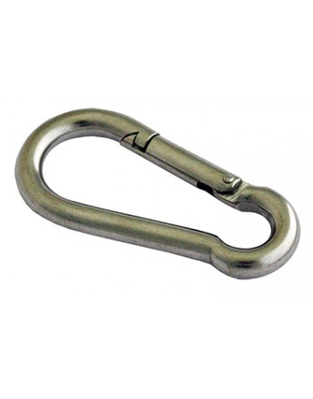 MOSQUETÓN ACERO INOX