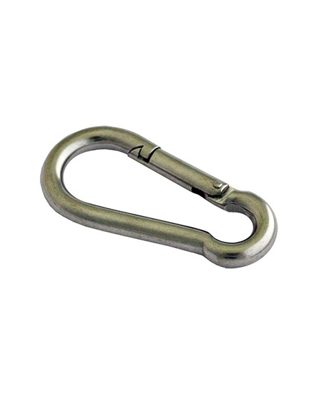 MOSQUETÓN ACERO INOX