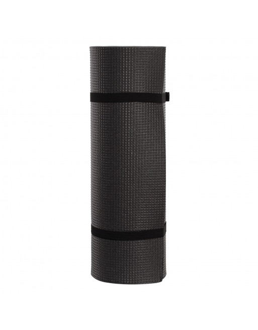 COLCHONETA CAMPING MONOCOLOR NEGRO