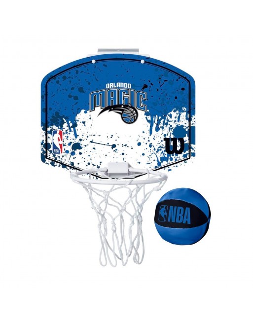 SET MINICANASTA WILSON NBA TEAM MINI HOOP MAGIC