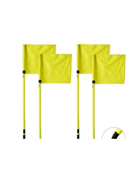 SET 4 BANDERINES CORNER FLEXIBLES EURO