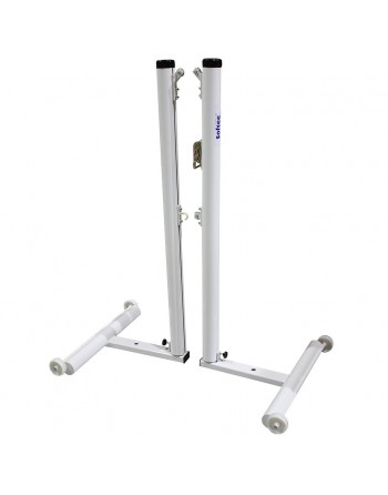 JUEGO POSTES BÁDMINTON ALUMINIO DELUXE TUBO 90MM