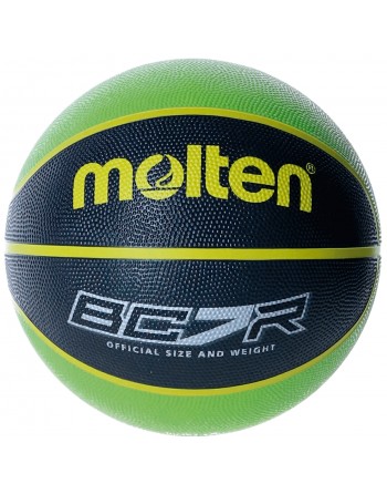 BALÓN MOLTEN BALONCESTO BCR2 TALLA 7 VERDE/NEGRO