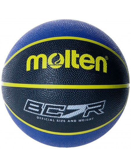 BALÓN MOLTEN BALONCESTO BCR2 TALLA 7 AZUL/NEGRO